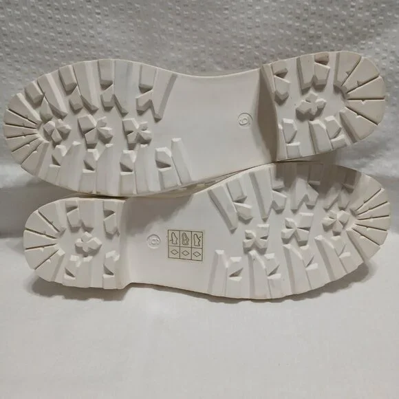 MACKIN J 578-1 WOMENS CLEAR SLIP ON LOAFER CHUNKY SOLE NWOT SIZE 6 - Picture 4 of 9